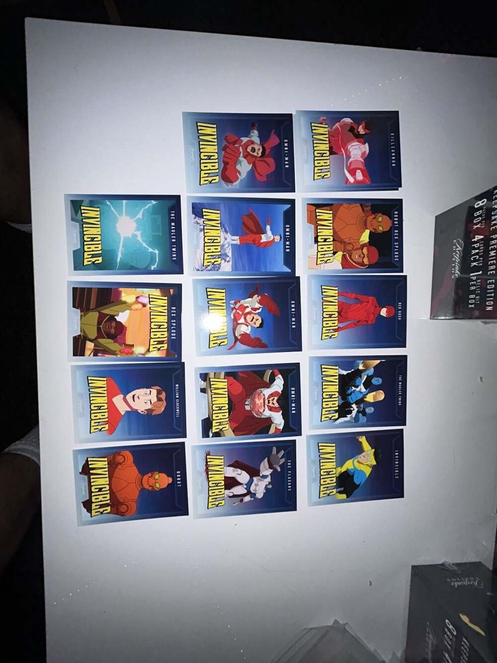 2025 Invincible Keepsake Edition Trading Cards Lot of 14